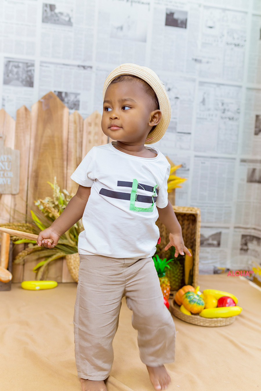 album ảnh gia đình cậu bé da đen